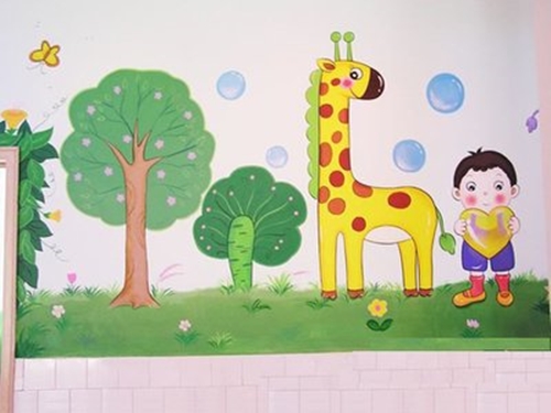 大理幼儿园壁画